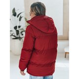 DStreet Kurtka damska MISSFROST bordowa | shoptok.hr