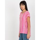 Sublevel Blouse-D73771R10978P-white-pink | Shoptok.si