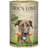  Dog´s Love Bio Vegan 6 x 400 g - Zeleno sadje in zelenjava | shoptok.hr