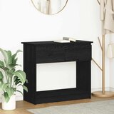 vidaXL Konzolni stol s ladicama crni 85,5x38,5x74,5 cm Cijene