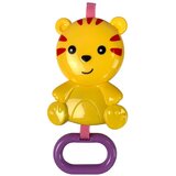 Lean_Toys Otroški Ležalnik z vibracijami za dojenčka TIGER Cradle Rocker | Shoptok.si