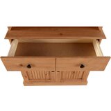 Støraa Vitrina iz masivnega bora v naravni barvi 181x34 cm Mille – | Shoptok.si