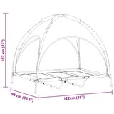  Krevet za psa Mornarsko plava 122 x 93 x 106,5 cm Čelik | shoptok.hr