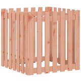 Maison Chic Vrtno korito - Greda - Cvetlični Lonec z ograjico 70x70x70 cm trden les douglas, (21790330) Cene
