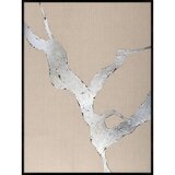 Malerifabrikken Ročno naslikana slika 90x120 cm Wild Horizon Silver – | Shoptok.si