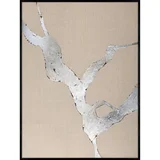 Malerifabrikken Ročno naslikana slika 90x120 cm Wild Horizon Silver –