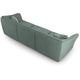 Cosmopolitan Design Turkizna sedežna garnitura iz tkanine bouclé 292 cm Tokyo – | Shoptok.si