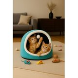 Paws &amp; Whiskers krevet za mačke Alaska STD, 40 x 35 x 35 cm, plavi Cijene