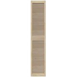  Ormarna vrata s vratima 4 pcs Prirodna 201 x 2,1 x 39,5 cm | shoptok.hr