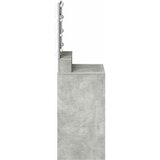  Toaletni stol Betonski sivi 50 x 41 x 135 cm Konstruirano drvo | shoptok.hr