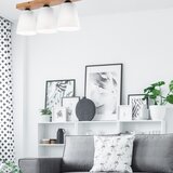  Plafonski luster LULA 3xE27/60W/230V hrast | Eponuda.com