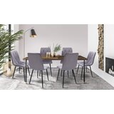 Jumi Stol PIADO sivo (komplet noge + vijaki), (22030653) | Shoptok.si