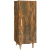 Maison Chic Komoda - Predalnik dimljeni hrast 34,5x34x90 cm konstruiran les, (21718442) | Shoptok.si