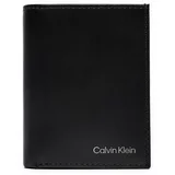 Calvin Klein Majhna moška denarnica Ck Smooth Bifold 6Cc W/Coin K50K512072 Črna