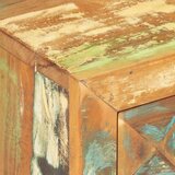  Noćni ormarić 40 x 30 x 50 cm od masivnog obnovljenog drva | shoptok.hr
