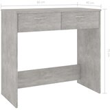  Radni stol siva boja betona 80 x 40 x 75 cm konstruirano drvo | Eponuda.ba