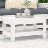 Maison Chic Vrtni stolček - Vrtni stoli za noge bel 62x30x32 cm trdna tikovina JS883, (21877859) | Shoptok.si