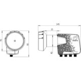 Inverto LNB Quattro, šum 0,3dB, Home Pro, DVB-S2 ( HD - UHD ) - IDLH-QTL410-HMPRO-OPN | Shoptok.si