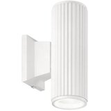 Ideal Lux - spoljašnja zidna svetiljka BASE 2xGU10/28W/230V IP44 bela | Eponuda.com
