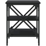  Bočni stolići 2 kom crni 40 x 42 x 50 cm od konstruiranog drva | shoptok.hr