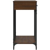  Konzolni stol boja smeđeg hrasta 100x39x78,5 cm | Eponuda.com