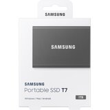 Samsung SSD Eksterni 1TB Portable T7 Titan Gray USB 3.2 MU-PC1T0T/WW | Eponuda.ba