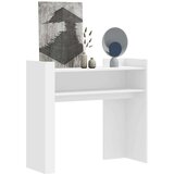  Konzolni stol bijeli 100 x 35 x 90 cm od konstruiranog drva | shoptok.hr