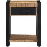 vidaXL Pomoćni stol 40x40x50 cm Puno grubo drvo Mango | shoptok.hr