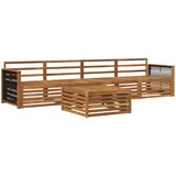 Set vanjskih sofa 5 kom. Prirodna Čvrsto drvo akacije | shoptok.hr