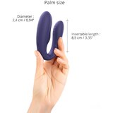 ove to Love LMatch up - vibrator za pare z radijskim upravljanjem za polnjenje (vijolična) | Shoptok.si