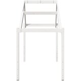 Krov za dječji krevet bijeli 213x95,5x144,5 cm masivna borovina | shoptok.hr