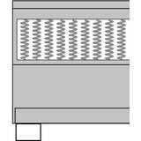  Boxspring postelja temno siva iz blaga 140x200 cm, (20644897) | Shoptok.si