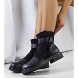 Gemre Black ankle boots with a strap Kevin | shoptok.hr