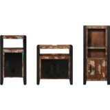 vidaXL Komplet pohištva za kopalnico 3 pcs Trden recikliran les | Shoptok.si