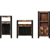 vidaXL Set namještaja za kupaonicu 3 pcs Čvrsto reciklirano drvo | shoptok.hr