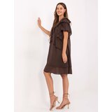 Italy Moda Dress-MI-SK-102128.61-dark brown | shoptok.hr