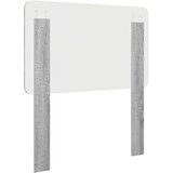  Uzglavlje s uzglavljem Siva Sonoma 100 cm Konstruirano drvo | shoptok.hr