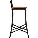  Barski stoli 4 kosi trden mangov les, (21239752) | Shoptok.si