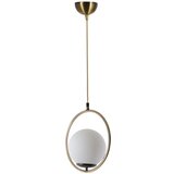  Ring tekli beyaz Camlı eskitme Sarkıt whitecopper chandelier | ePonuda.com