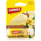 Carmex Vanilla vlažilni balzam za ustnice v paličici SPF 15 4,25 g Cene