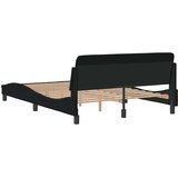  Okvir za krevet Dover crni 120 x 200 cm od tkanine | shoptok.hr