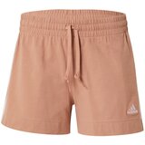 Adidas Sportske hlače 'Essentials' smeđa / bijela | shoptok.hr