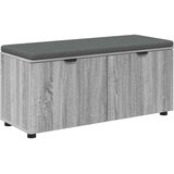  Klupa za hodnik s jastukom Sivi Sonoma 100 x 38 x 46 cm | Eponuda.ba