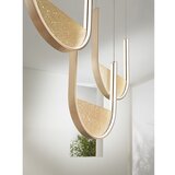  Ondaluce - LED prigušiva luster na sajli LOTUS LED/70W/230V zlatni | Eponuda.com