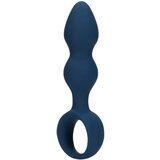 Shots Loveline - analni dildo s prstenom - mali (plavi) | shoptok.hr