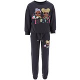 Kids movie heroes LOL SURPRISE Tracksuit Komplet trenerka za devojčice antracit