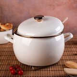 Metalac POSUDA DUBOKA PRINC IVORY 24cm / 7,50 lit. | shoptok.hr