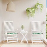  Jastuci za stolice 2 kom s uzorkom lišća 50x50x4 cm od tkanine | shoptok.hr