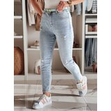 DStreet Spodnie damskie jeansowe slim fit STEFANIA niebieskie | Shoptok.si