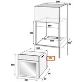 Beko BIM25400XPS vgradna pečica | Shoptok.si